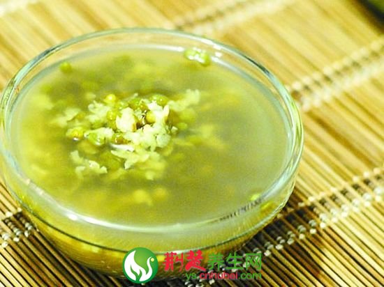 芙蓉绿豆汤的做法