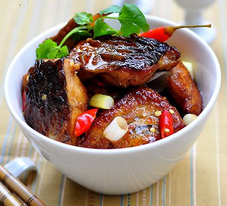 河北京东派小吃：酱汁瓦块鱼的做法