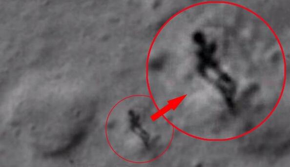 卫星照片现人影疑似外星人 盘点外星人事件