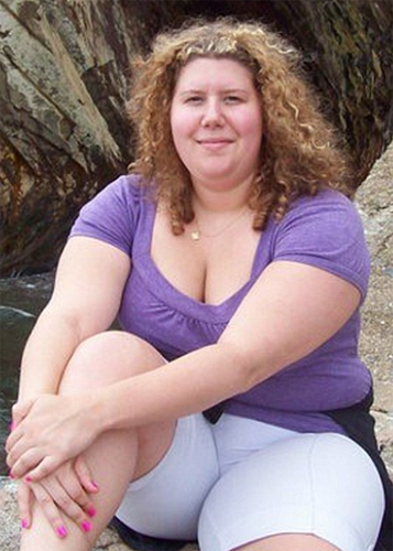 加拿大200斤胖妹减重一半成比基尼模特