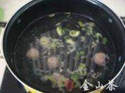 油条菠菜汤的做法图解2