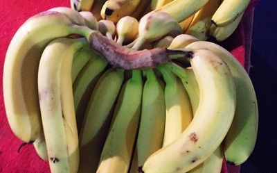 香蕉1-2根，水果醋(或米醋)
