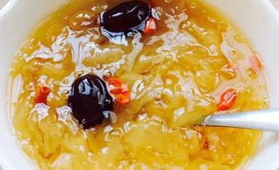 银耳红枣枸杞汤的做法，简单易学
