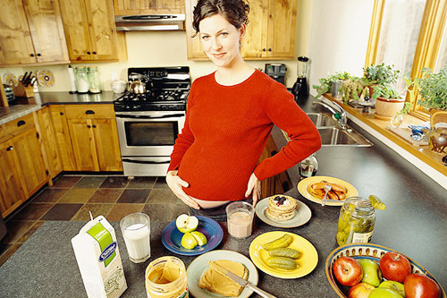 孕妇营养食谱中不能缺少的食物