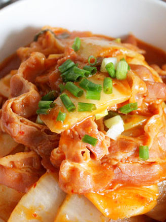 学做韩国料理：泡菜炒年糕的做法