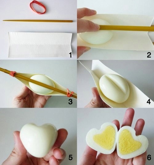 爱心鸡蛋的做法 给TA满满爱与关怀