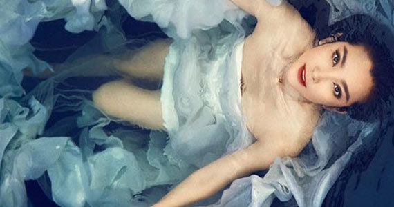 李冰冰拍写真肌肤婉如少女 分享保养身材肌肤的秘籍