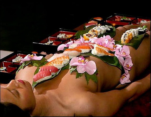 山西酒吧开业摆“人体寿司宴” 盘点最贵的人体寿司(16)