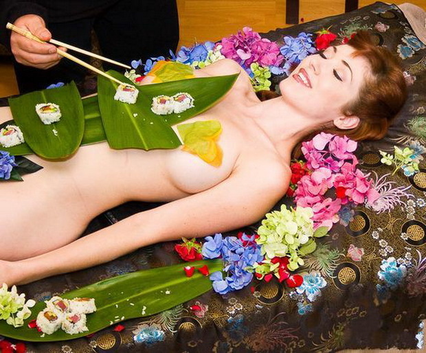 山西酒吧开业摆“人体寿司宴” 盘点最贵的人体寿司(17)