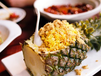 菠萝饭的做法 泰式菠萝饭的制作