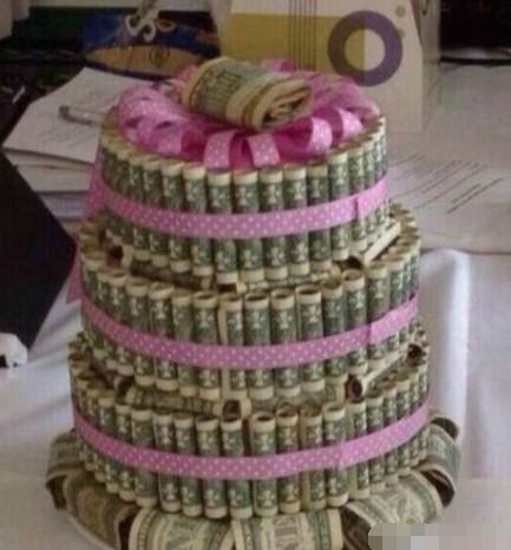 今年生日愿望很简单 就是要一个这样的蛋糕