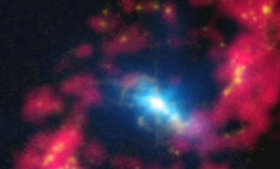 宇宙惊人秘闻 人类祖先可能看见过银河系黑洞